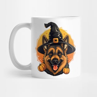 Halloween German Shepherd Dog #4 Mug